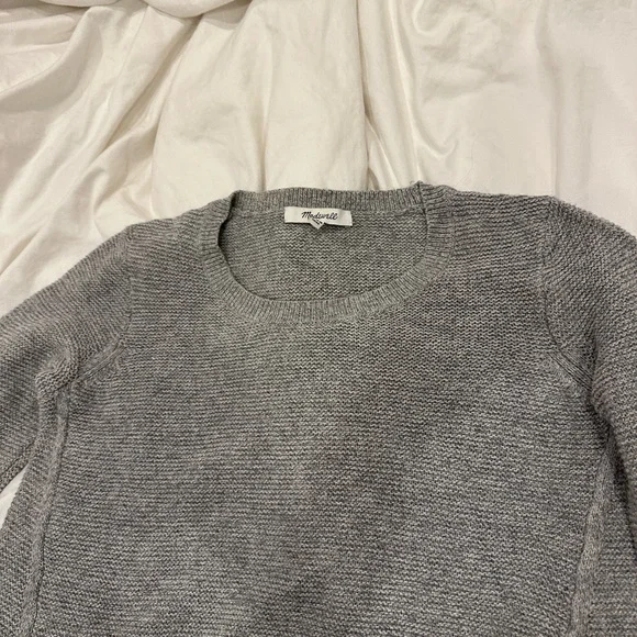 Madewell Riverside Gray Women's Sweater - Picture 4 of 5